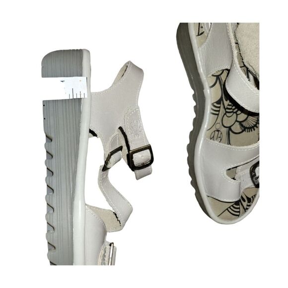 Fly London Women's ELIT141FLY Open Toe Sandals Grey/Taupe 8 8.5 39 - Picture 12 of 14